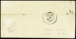 Double cursive "58 Mouy Clermont" (1827), ind 19. TB