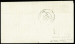 N°29 obl. Étoile 1 + CAD "Paris Pl. de la Bourse" (28 sept 70) pour Dieppe avec arrivée 14 oct