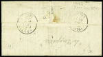 N°29 obl. Étoile 2 + CAD "Paris R. St Lazare" (9 nov 70) sur Gazette des Absents pour Airaines (Somme) avec arrivée 1 dec 70 (Le Daguerre). TB