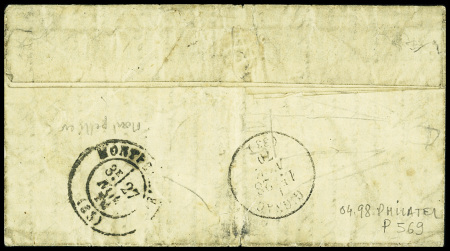 N°37 obl. GC 445 + CAD "Paris Bercy" (16 nov 70) sur Gazette des Absents n°7 pour Gignac (Hérault) avec arrivée 28 nov (Le Général Uhrich). TB