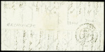 N°29 obl. Étoile 35 + CAD "Paris Ministère des Finances" (19 nov 70) sur lettre pour Douai, arrivée 23 nov 'L'Archimède). TB