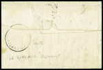 N°37 obl. Étoile 4 + CAD "Paris rue d'Enghien" (7 dec 70) sur lettre pour Champeix Puy-de-Dôme, avec arrivée 20.12 (Le Général Renault). TB