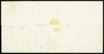 N°37 obl. Étoile 8 + CAD "Paris R. d'Antin" (11 dec 70) sur ballon monté pour Amboise, sans arrivée (La Ville de Paris, ballon capturé par les Allemands)