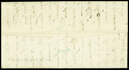 N°29 obl. GC 445 + CAD "Paris Bercy" (15 dec 1870) sur Gazette des Absents n°16 pour Segrie-Fontaine par Athis (Orne) sans arrivée (Le Parmentier). TB