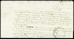 N°37 obl. Étoile 4 + CAD "Paris R. d'Enghien" (2 janv 71) sur ballon monté pour Dinard avec arrivée 10 janv 71 (Le Newton). TB