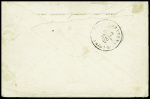 N°29 obl. Étoile 23 + CAD "Paris Rue Aligre" (17 janv 71) sur ballon monté pour Chantenay sur Loire, arrivée 28 janv (La Poste de Paris). TB