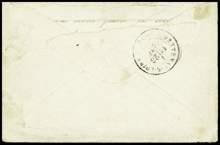 N°29 obl. Étoile 23 + CAD "Paris Rue Aligre" (17 janv 71) sur ballon monté pour Chantenay sur Loire, arrivée 28 janv (La Poste de Paris). TB