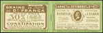 ++ Carnet n°159 CA1, couverture Pasteur à l'écran (S28) avec surcharge "Annulé". TB. Cote 2500€