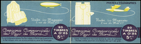 ++ Carnet n°140 C12 (S.86). TB. Cote 750€