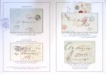 Collection de 108 lettres de préphilatélie avec cachets à date types 11 à 15 dont Alsace-Lorraine bien représentée. Lettres pour l'étranger