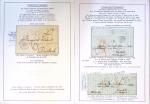 Collection de 108 lettres de préphilatélie avec cachets à date types 11 à 15 dont Alsace-Lorraine bien représentée. Lettres pour l'étranger