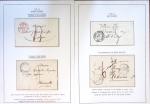 Collection de 108 lettres de préphilatélie avec cachets à date types 11 à 15 dont Alsace-Lorraine bien représentée. Lettres pour l'étranger