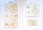 Collection de 108 lettres de préphilatélie avec cachets à date types 11 à 15 dont Alsace-Lorraine bien représentée. Lettres pour l'étranger