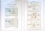 Collection de 108 lettres de préphilatélie avec cachets à date types 11 à 15 dont Alsace-Lorraine bien représentée. Lettres pour l'étranger