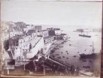 Album photographique d'époque 1895 - 96 : 44 photos collées, format 20 x 25cm en majorité; Vues du port de Malte (x5 photos E. Borg), vues du Gabès Tunisie