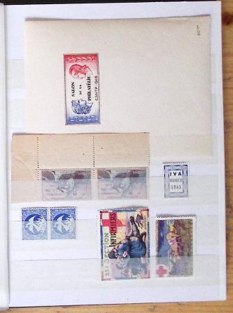 1922-1972, Collection de vignettes sur Rouen et Croix-Rouge