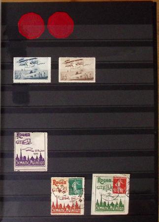 1922-1972, Collection de vignettes sur Rouen et Croix-Rouge