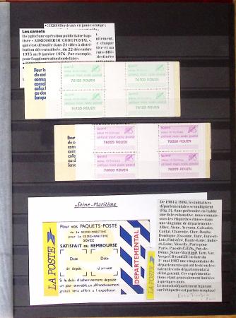 1922-1972, Collection de vignettes sur Rouen et Croix-Rouge