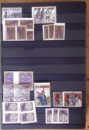 1922-1972, Collection de vignettes sur Rouen et Croix-Rouge