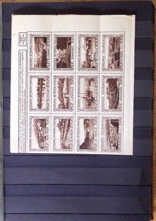 1922-1972, Collection de vignettes sur Rouen et Croix-Rouge
