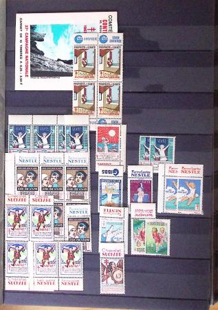 1922-1972, Collection de vignettes sur Rouen et Croix-Rouge