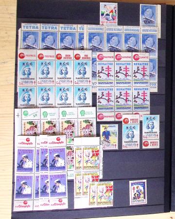 1922-1972, Collection de vignettes sur Rouen et Croix-Rouge