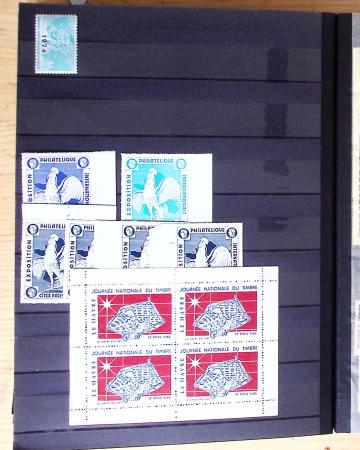1922-1972, Collection de vignettes sur Rouen et Croix-Rouge