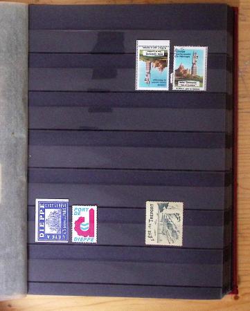 1922-1972, Collection de vignettes sur Rouen et Croix-Rouge