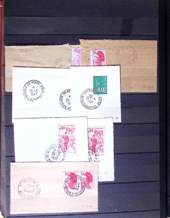 1922-1972, Collection de vignettes sur Rouen et Croix-Rouge