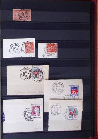 1922-1972, Collection de vignettes sur Rouen et Croix-Rouge