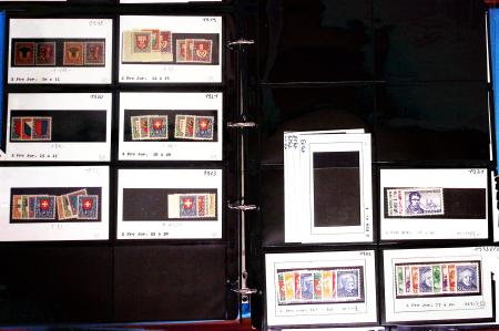 1900-90, Chiefly never hinged stock in three stockbooks,