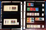 1900-90, Chiefly never hinged stock in three stockbooks,