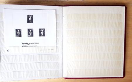 1849-2001, Collection de France commençant avec le