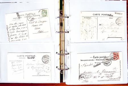 1875-1960, Lot of several hundreds of covers and cards