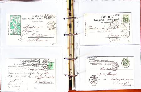 1875-1960, Lot of several hundreds of covers and cards