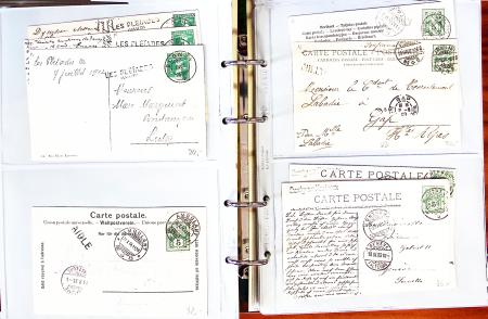 1875-1960, Lot of several hundreds of covers and cards