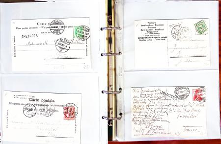 1875-1960, Lot of several hundreds of covers and cards