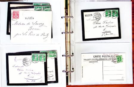 1875-1960, Lot of several hundreds of covers and cards