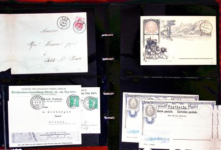1875-1960, Lot of several hundreds of covers and cards