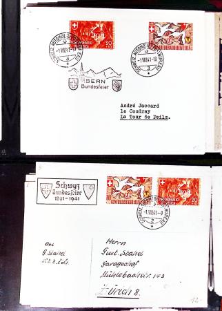 1875-1960, Lot of several hundreds of covers and cards