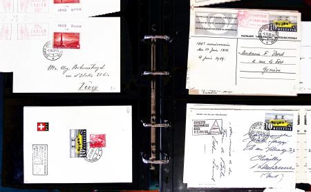 1875-1960, Lot of several hundreds of covers and cards