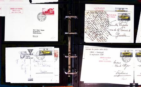 1875-1960, Lot of several hundreds of covers and cards