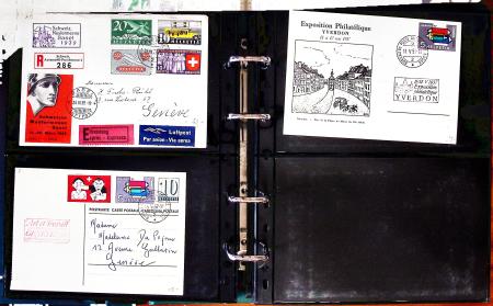 1875-1960, Lot of several hundreds of covers and cards