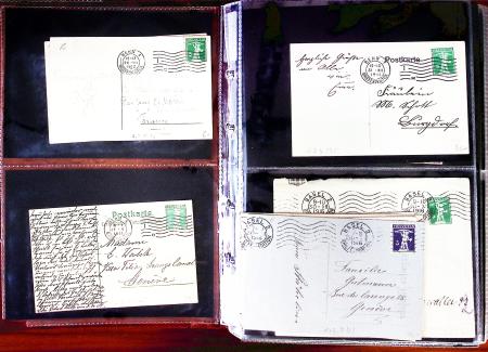 1875-1960, Lot of several hundreds of covers and cards