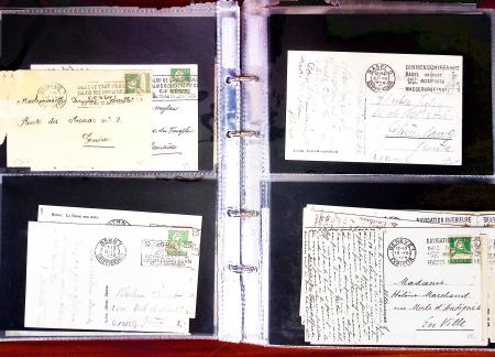 1875-1960, Lot of several hundreds of covers and cards