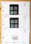 1903-60, Lot de colonies, avec Mongtzeu n°1/16 obl.