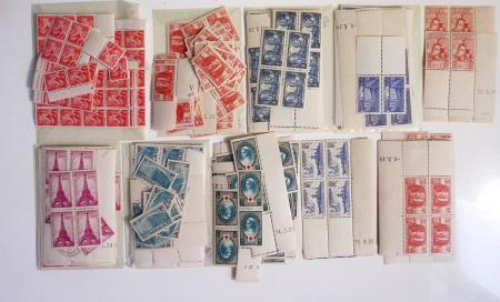 1900-1940, Stock de France neuf **, commençant du
