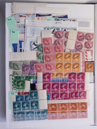 1900-1940, Stock de France neuf **, commençant du