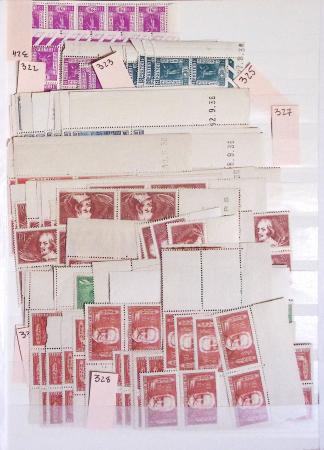 1900-1940, Stock de France neuf **, commençant du