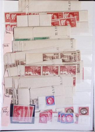 1900-1940, Stock de France neuf **, commençant du